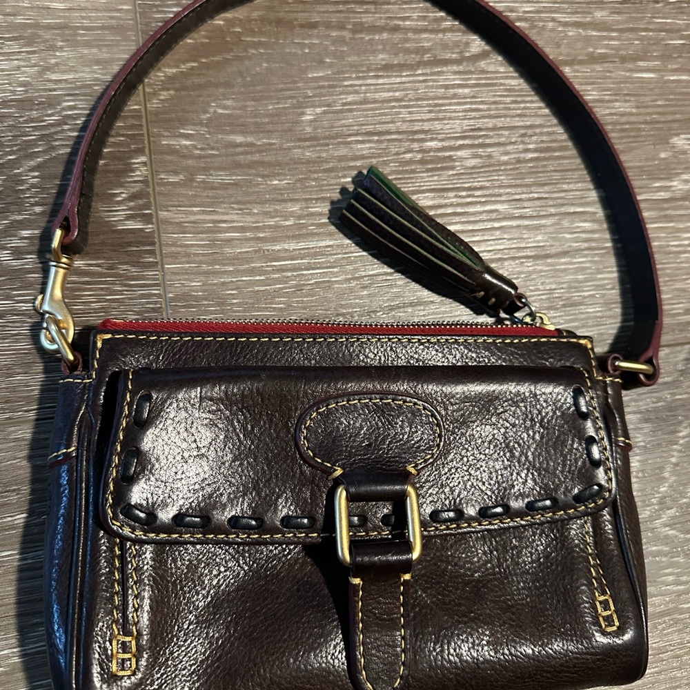 Dooney & Bourke Florentine Leather Clutch